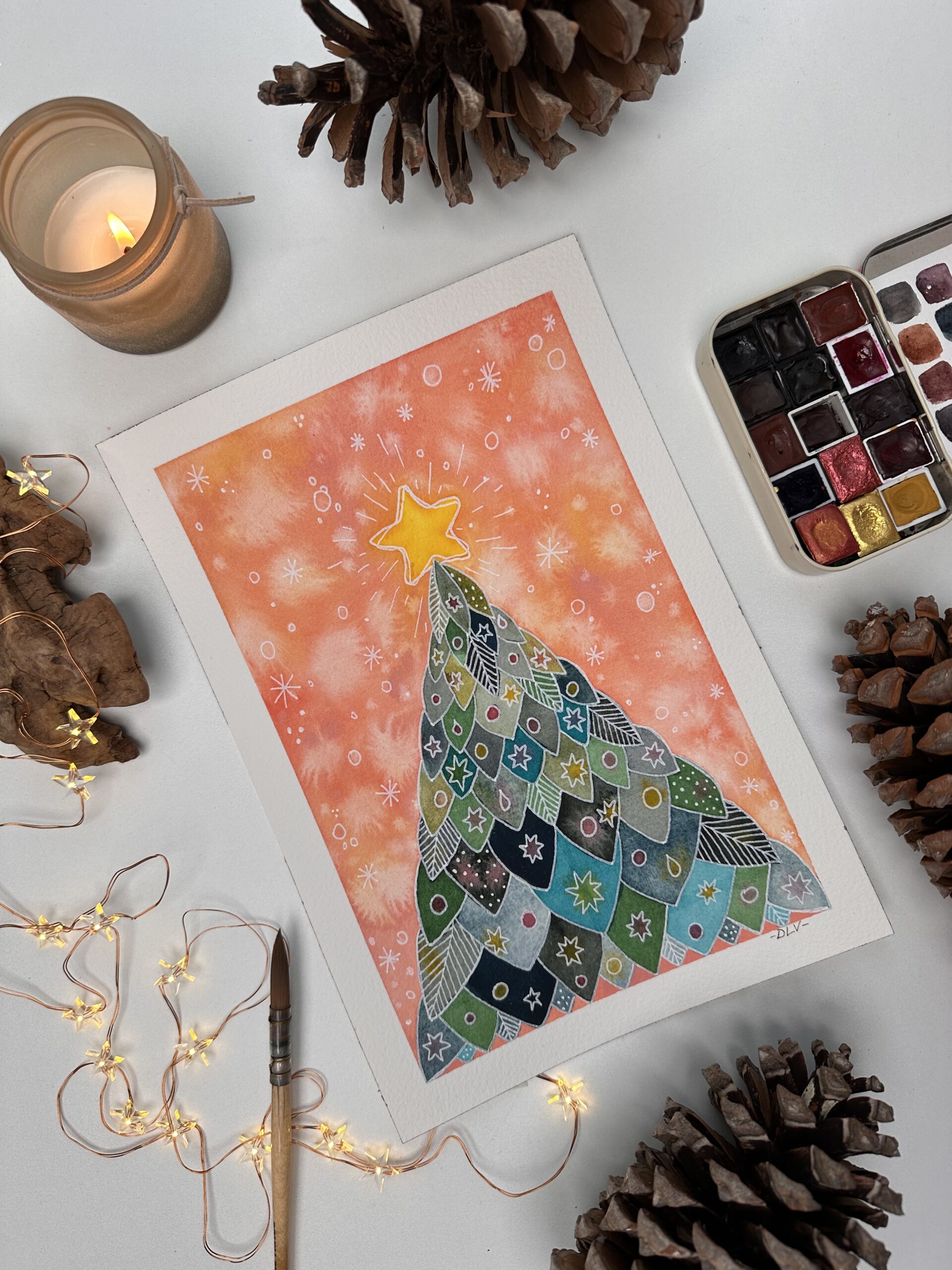 Patchwork Christmas Tree